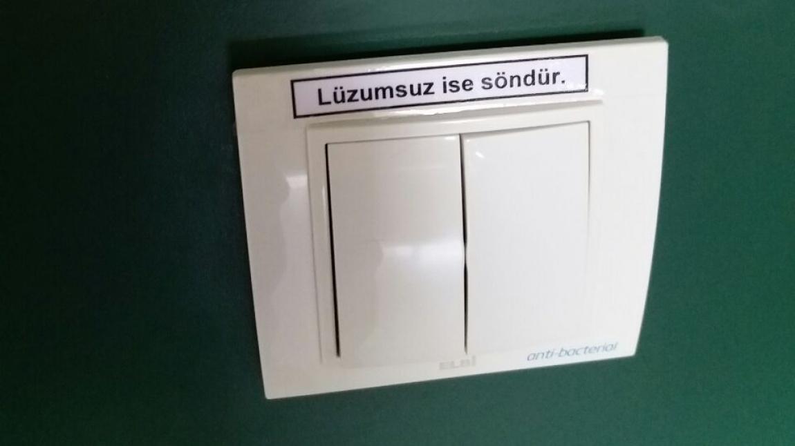 Lüzumsuz İse Söndür!